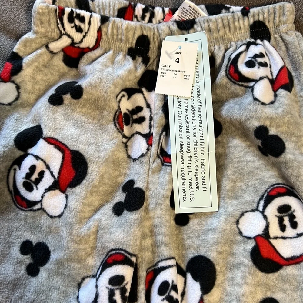3 Pair Holiday PJ Bottoms, Size 4, NWT